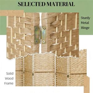 Paravento Pieghevole Portatile a 6 Pannelli per Camera da Letto, Divisorio per la Privacy - Product Image 3