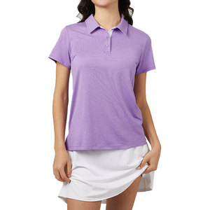 Camiseta Polo 100% Algodón para Mujer, Venta Directa de Fábrica, Camiseta Polo Personalizada con Logotipo Impreso y Bordado para Mujer - Product Image 1