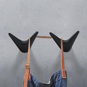 Crochets muraux doubles en métal thermolaqué, forte capacité de charge, pour rangement de cuisine - Product Image 2