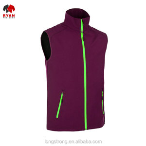 Veste softshell personnalisée Ryan Pro Gear pour homme, tissu confortable et respirant avec logo personnalisé, col montant - Product Image 4
