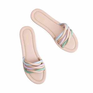 รองเท้าแตะส้นครีมลำลอง CL1924รองเท้าสวมใส่สบาย - Product Image 1