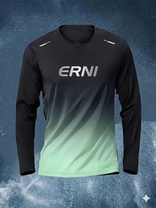 เสื้อยืดแขนยาวผู้ชายแบบลำลองพิมพ์ลาย Dry-Fit ปี 2026 ระบายอากาศได้ดี เหมาะสำหรับออกกำลังกาย วิ่ง และฝึกซ้อม - Product Image 4