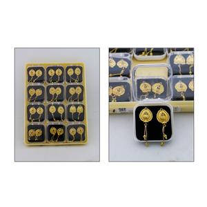 Fancy Gold Plated Micro Small Earrings Antique and Stylish Trendy Earring Micro Gold Plated Daily Use Earrings for <b>Women</b> & Girls - Product Image 2