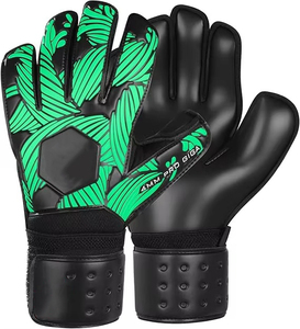 ถุงมือผู้รักษาประตูแบบมืออาชีพ พร้อม PU Latex และอุปกรณ์ป้องกันนิ้ว - Product Image 2