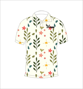 เสื้อโปโลสวนพฤกษศาสตร์ พิมพ์ลายตามสั่ง เสื้อกอล์ฟแขนสั้นลำลอง ชุดกีฬาทีม - Product Image 2