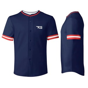 Nueva Llegada, Jersey de Béisbol Ligero, Diseño Personalizado, Jersey de Béisbol para Hombre, Precio al por Mayor - Product Image 4