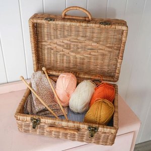 Maletas de mimbre hechas a mano, equipaje grande con asa, excelente calidad, marca privada, tamaño personalizado - Product Image 4