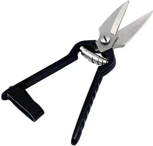 Ciseaux à laine en acier inoxydable, outil de tonte manuel avec poignée ergonomique pour usage professionnel en élevage - Product Image 1