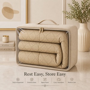 Ensemble de couette de qualité supérieure pour chambre à coucher, doux, léger, pour toutes les saisons, avec rembourrage confortable, disponible à la vente - Product Image 6