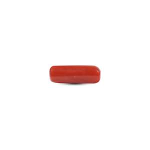 Natural AAA Grade Red Coral Cabochon 7.3 Carat Loose Gemstone for Ring Jewelry - Product Image 2
