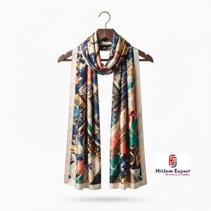 Luxury Long Scarf Soft Fabric <b>Head</b> <b>Wrap</b> Custom Logo White Label Low MOQ OEM ODM Textile Manufacturer Wholesale Supplier - Product Image 6