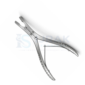 Rongeur manual para huesos, triturador de huesos quirúrgico, pinzas osteótomas de acero para kit de instrumentos ortopédicos - Product Image 1