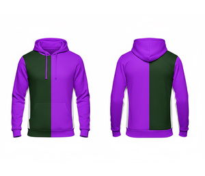 Vente en gros de sweats à capuche personnalisés par sublimation OEM ODM – Sweats à capuche personnalisés pour équipes, hommes, femmes, jeunes, veste à capuche d'entraînement, vêtements de sport - Product Image 2