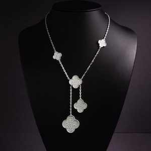 Fine Hip Hop Jewelry 925 <b>Solid</b> <b>Silver</b> Iced Out 3mm Tennis <b>Necklace</b> VVS Moissanite Link Chain for Certified Pass Diamond Tester - Product Image 1