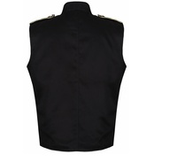 Veste de parade pour homme adulte, style médiéval, steampunk, hussard, tambouriniste, costume de cosplay, TV et cinéma, 100% coton