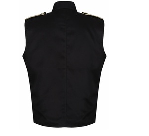 Veste de parade pour homme, style Hussard médiéval Steampunk, pour tambourinier de fanfare, costume de cosplay, 100% coton - Product Image 2