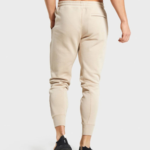 Mid Waist Eco-Friendly Quick Dry Cotton Joggers Material Drawstring Closure Breathable OEM Service Custom <b>Men</b> Joggers - Product Image 2