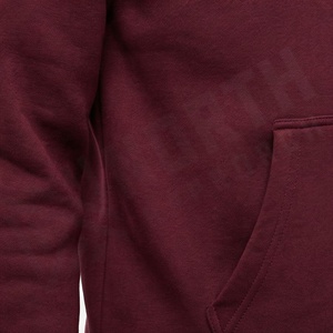 Vêtements fabriqués en usine, streetwear de haute qualité, sweat à capuche personnalisé 100% coton brodé, couleur personnalisée, pull pour homme - Product Image 5