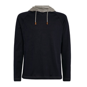 Men's Wholesale Custom Winter Warm <b>Thick</b> Plain Pullover Hooded Sweatshirt Hoodie Adult <b>Fleece</b> <b>Jacket</b> Polyester/Cotton 370g - Product Image 3