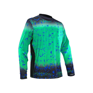 Camiseta de Protección Solar UPF 50 con Estampado de Tiburón, Manga Larga, Unisex, para Adultos, Ropa de Pesca, Anti-UV, Poliéster - Product Image 4