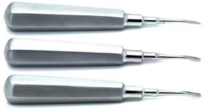 Elevadores de Raíces Dentales FIDA, Separadores de Raíces Quirúrgicos, Uso Profesional Manual, Acero Inoxidable, Múltiples Formas, CE - Product Image 5