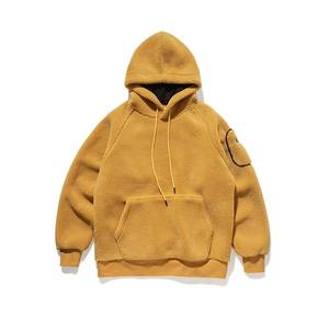 Sweat à capuche zippé oversize en molleton épais français, imprimé DTG, délavé à l'acide, pour homme, avec double capuche et coupe ample - Product Image 2