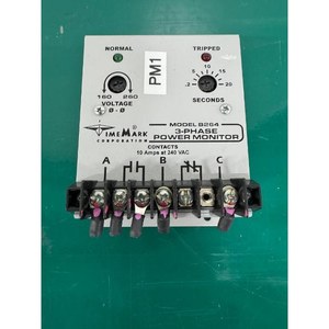 TIME MARK ไทม์มาร์ค B264 เครื่องตรวจสอบกำลังไฟฟ้า 3 เฟส (208/240 VAC) รีเลย์ตรวจสอบ 3 เฟส B264 ใช้เป็นอุปกรณ์เซมิคอนดักเตอร์รุ่นเก่า - Product Image 2
