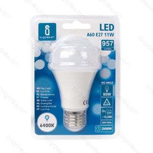 Lampadina LED A60 E27 11W 6400K Luce Diurna 957 Lumen Ampio Angolo 25000H - Product Image 1