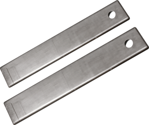 Plaque métallique estampée OEM ODM en acier inoxydable avec rondelle super sonique. - Product Image 1