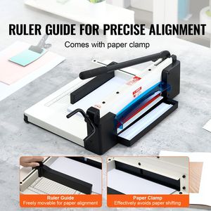 Taglierina Industriale Professionale a Ghigliottina per Carta da 12 Pollici, Capacità 400 Fogli A4, Struttura in Acciaio Solido - Product Image 2