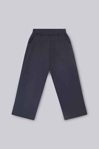 Pantalon de survêtement ample à jambes larges en coton French Terry, coupe décontractée avec cordon de serrage, poches tricotées, style décontracté, OEM, pantalon de jogging oversize - Product Image 2