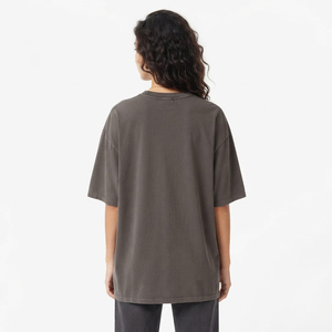 Camiseta de Algodón Oversize para Mujer, Ajuste Holgado, Estilo Casual, Top de Moda Urbana, Ropa con Estampado Puff Personalizado al por Mayor - Product Image 3