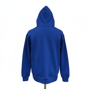 Sweat à capuche pour homme de style professionnel, qualité supérieure, 100% coton, fabriqué en usine, logo appliqué vieilli, prix abordable - Product Image 2