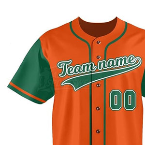 เสื้อเบสบอลแบบเรียบใหม่ ออกแบบเองได้ เสื้อเบสบอลเปล่าสำหรับผู้ชาย เสื้อเบสบอลขายส่ง - Product Image 6