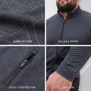 Plus Size Men's Training <b>Jackets</b> Muscle Fit Gym Compression <b>Jackets</b> Men Custom Printed Polyester Full Zipper Men Workout <b>Jacket</b> - Product Image 6