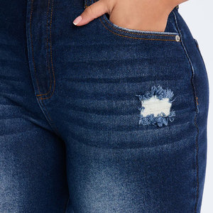 Ropa de Mujer, Jeans, Shorts de Mezclilla con Perlas, Shorts de Mezclilla de Moda para Verano, Pantalones Cortos de Mezclilla con Diamantes, Shorts Casuales de Mezclilla para Mujer - Product Image 6