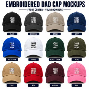 Custom 6 <b>Panel</b> Dad Cap 3D Embroidered Logo Casual Baseball Hat Adjustable <b>Metal</b> Buckle Wholesale Vietnam Manufacturer OEM ODM - Product Image 6