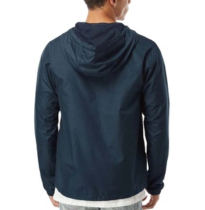 Chaqueta Cortavientos Personalizada para Hombre, de Alta Calidad, 100% Poliéster, Ligera, Informal, Transpirable e Impermeable - Product Image 2