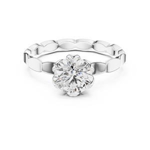 Fine Bridal Jewelry 925 Sterling Silver Moissanite <b>Diamond</b> <b>Ring</b> Wholesale Manufacturer Factory - Product Image 1