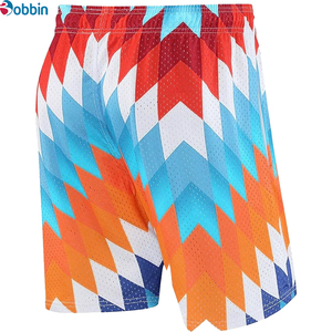 Pantalones Cortos Deportivos Cómodos para Hombre, Pantalones Cortos de Verano con Estampado Personalizado, Color Sólido, Sublimación, Malla, Ropa de Playa, Cintura Elástica - Product Image 6