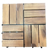 Carrelage de sol imbriquable pour plancher en bois, 30x30x2.4mm, 10 pièces, meilleure vente, pour bricolage extérieur