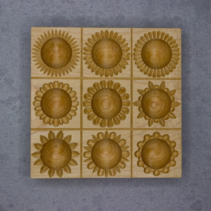 Latest Wooden Round <b>Cookie</b> Stamp Mold Modern Sphere Pattern Embossed Biscuit Press Handmade Baking <b>Tool</b> Bakery Wholesale Set - Product Image 4
