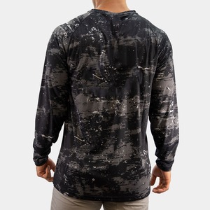 OEM Custom Made High Quality Wholesale Waterproof UPF 50 <b>Camouflage</b> Fishing <b>Shirts</b> Heat-Transfer Printing Spandex/Polyester Soft - Product Image 2