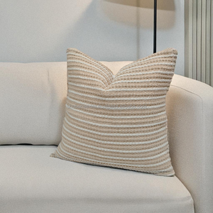Fundas De Almohada tejidas a rayas 30x50 de lujo, funda de cojín para exteriores con textura personalizada para el hogar, estilo moderno para sala de estar - Product Image 5
