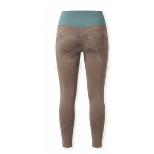 OEM Service <b>Low</b> MOQ Latest Design Ruched Back Mid <b>Waist</b> Solid Pattern Yoga <b>Leggings</b> Gym Wear Best Price Top Selling Online Sale - Product Image 3