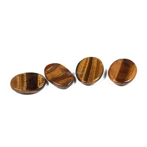 Hermosa piedra de preocupación de ágata de musgo verde, venta al por mayor, cabujón de ágata de musgo suelto, cristales de ágata de musgo, piedras preciosas para hacer joyas - Product Image 5