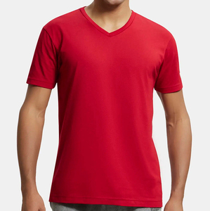 Camiseta Básica de Algodón Premium para Hombre, Corte Regular, Ligera, Manga Corta, Lisa, Informal, para Moda Urbana, OEM, ODM, Personalizada - Product Image 5