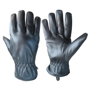 Men's Black Nylon Winter Gloves Full Finger <b>Thermal</b> Windproof Pull on Outdoor Cross-country Skiing Embossed - Product Image 6