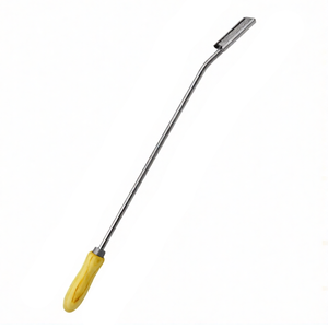 Juego de 3 limas dentales equinas con mango de madera ajustable (ángulo ascendente y descendente, recto), instrumentos veterinarios para el cuidado dental equino - Product Image 3