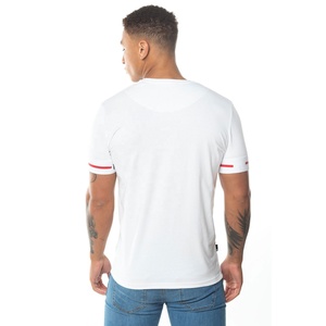 เสื้อยืดโอเวอร์ไซส์แฟชั่นใหม่สำหรับผู้ชาย พิมพ์โลโก้ตามสั่ง คอกลม แขนสั้น ผ้าฝ้าย 100% ไซส์พลัส สไตล์ฮิปฮอป - Product Image 3